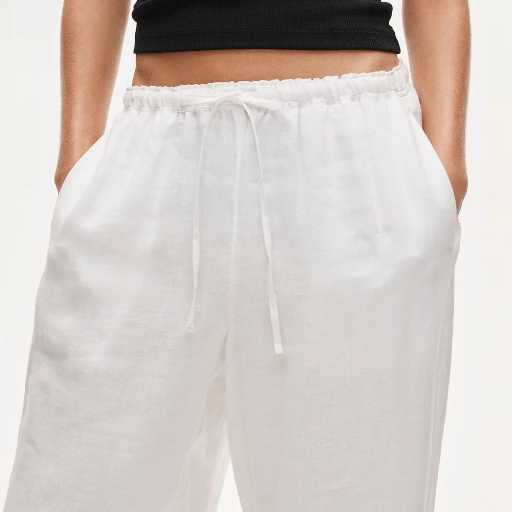 J.Crew Soleil pant in linen